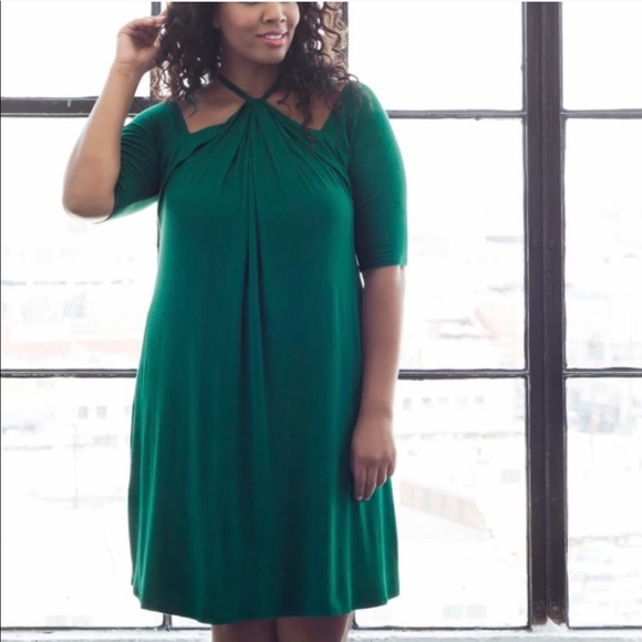 Kiyonna Dresses & Skirts - 🔆NWT🔆Kiyonna Green Serenade Dress